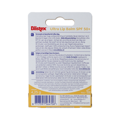 Blistex Ultra lip balm SPF50+ 4.25 Gram