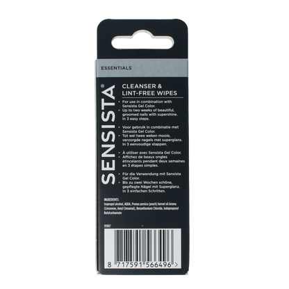 Sensista Cleanser wipes 30 Milliliter