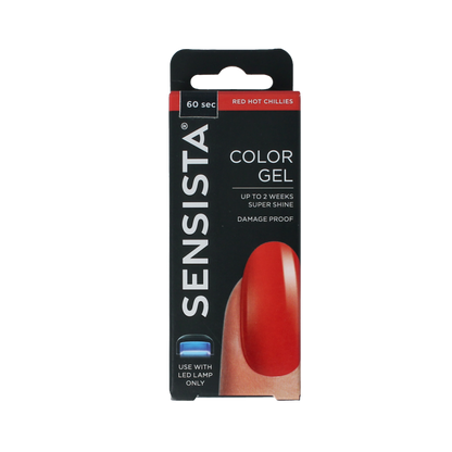 Sensista Color gel red hot chillies 7.5 Milliliter