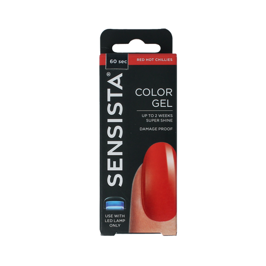 Sensista Color gel red hot chillies 7.5 Milliliter