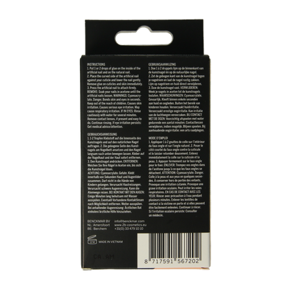 2B Nails natural square 24 Stuks