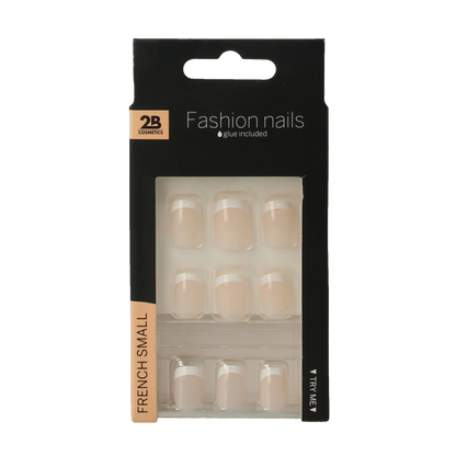 2B Nails french small 24 Stuks