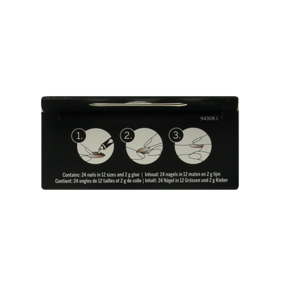 2B Nails french medium 24 Stuks