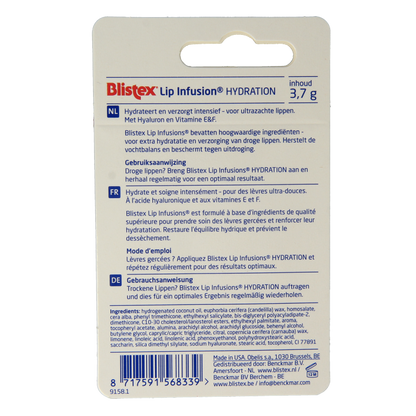 Blistex Lip infusion hydration 3.7 Gram