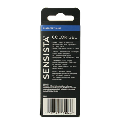 Sensista Color gel blueberry bliss 7.50 Milliliter