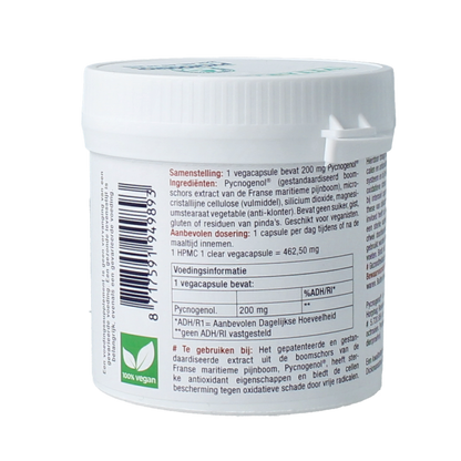 VitaFarma Pycnogenol 200 90.00 Vegetarische capsules