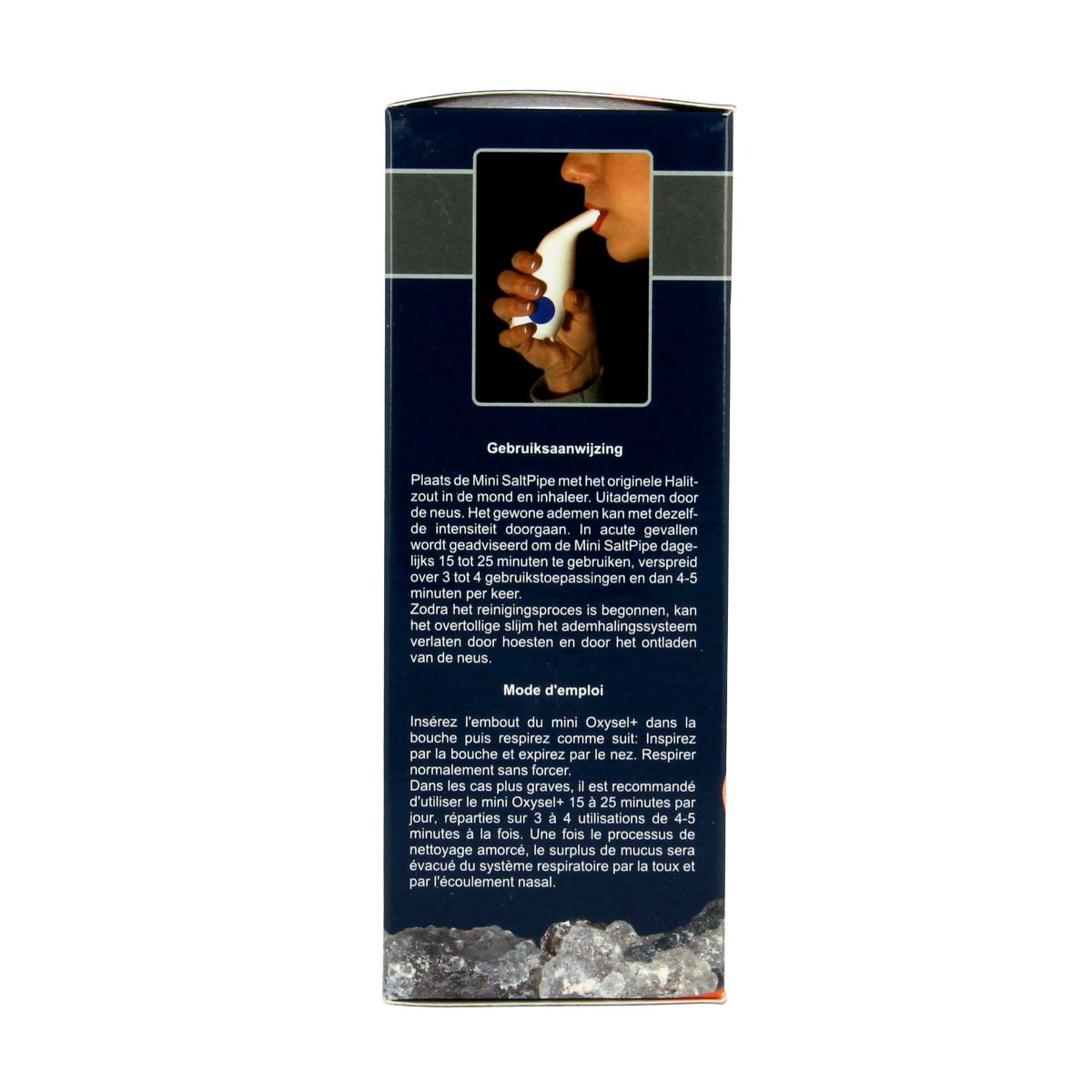 Saltpipe Mini zout inhalator met halitzout 25.00 Gram