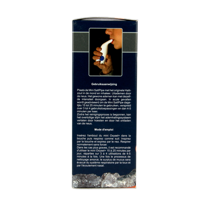 Saltpipe Mini zout inhalator met halitzout 25.00 Gram