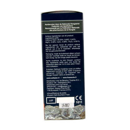 Saltpipe Mini zout inhalator met halitzout 25.00 Gram