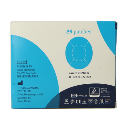Cure Tape Sensor patch blue 25.00 Stuks