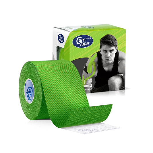 Cure Tape Sports lime 5cm x 5m 1 Stuks