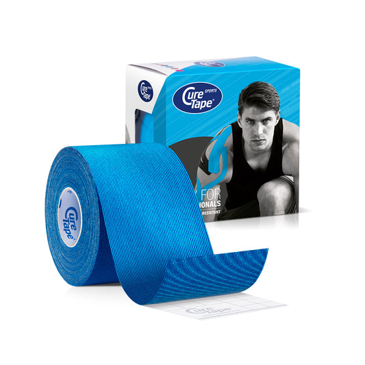Cure Tape Sports blauw 5cm x 5m 1 Stuks