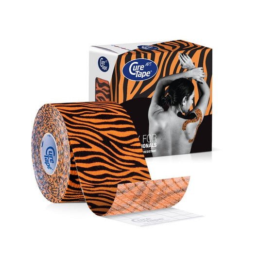 Cure Tape Art tiger 5cm x 5m 1 Stuks