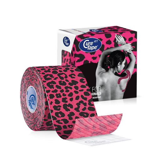 Cure Tape Art leopard 5cm x 5m 1 Stuks