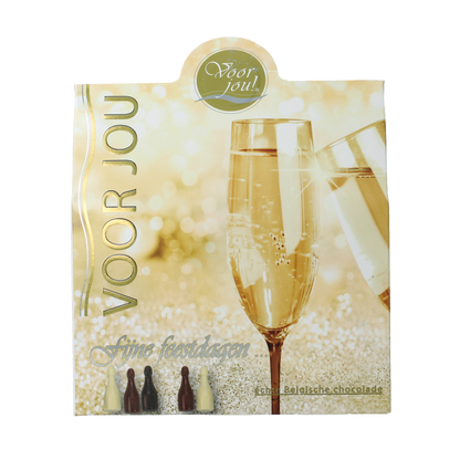 Voor Jou! Wensdoosje trendy fijne feestdagen 100 Gram