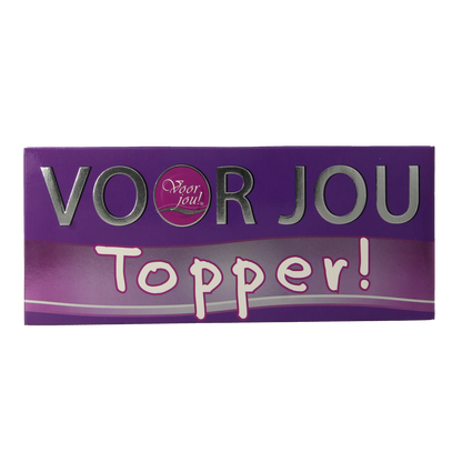 Voor Jou! Wensreep topper 70.00 Gram