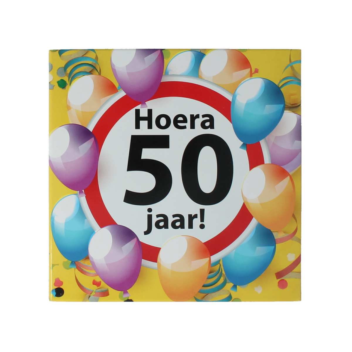 Voor Jou! Tablet hoera 50 jaar 75.00 Gram