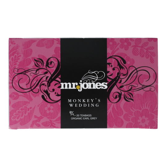 Mr. Jones Monkeys wedding earl grey bio 20.00 Zakjes
