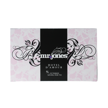 Mr. Jones Hotel d amour rozen thee bio 20.00 Zakjes