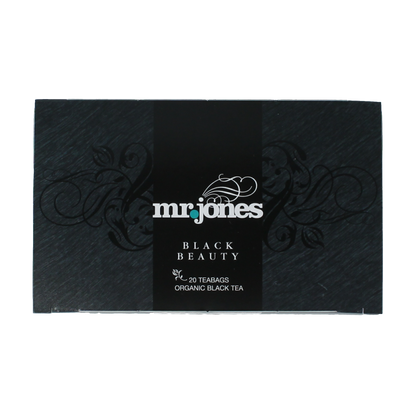 Mr. Jones Black beauty zwarte thee bio 20.00 Zakjes
