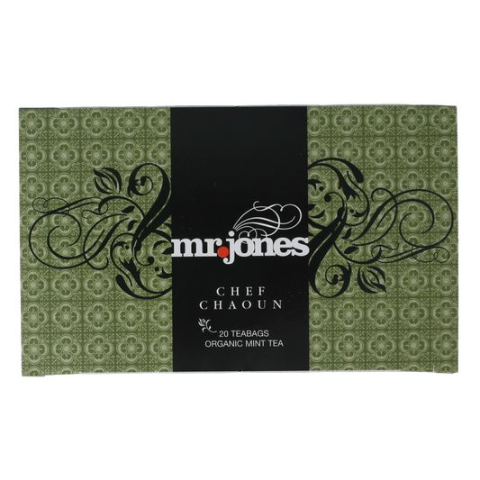 Mr. Jones Chef chaoun munt thee bio 20.00 Zakjes