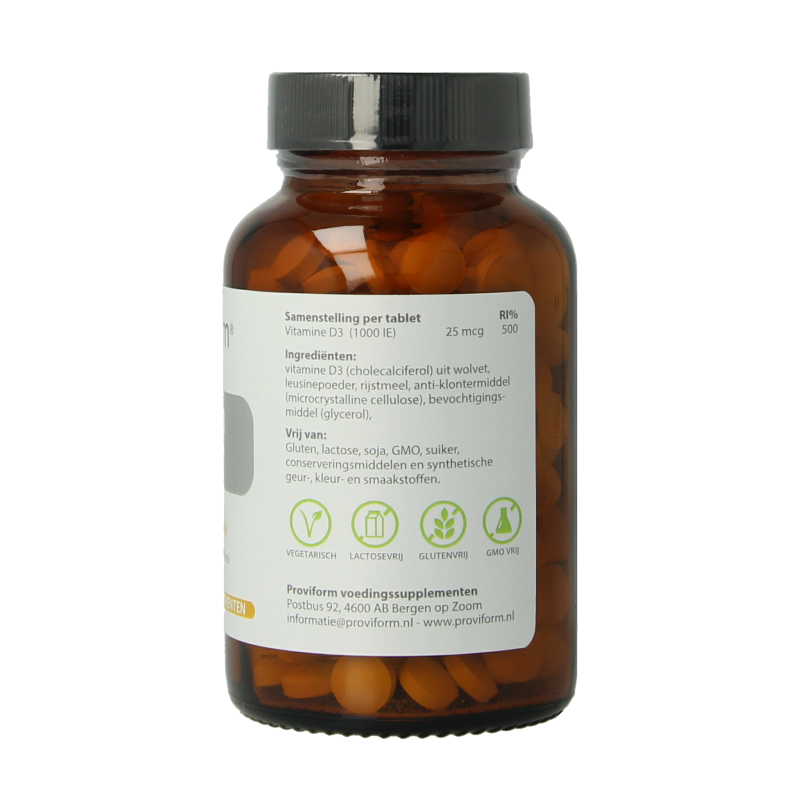 Proviform Vitamine D3 25 mcg (1000IE) 300 Tabletten