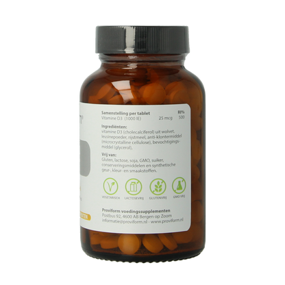Proviform Vitamine D3 25 mcg (1000IE) 300 Tabletten