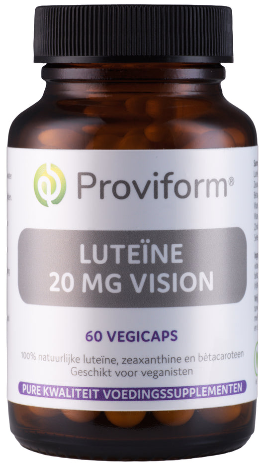 Proviform Luteine 20mg vision 60.00 Vegetarische capsules