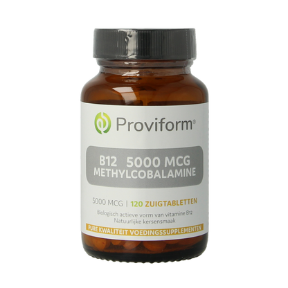 Proviform Vitamine B12 5000mcg methylcobalamine 120 Zuigtabletten