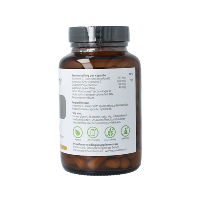 Proviform Vitamine C & quercetine phyto 90 Vegetarische capsules