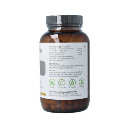 Proviform Vitamine C & quercetine phyto 180.00 Vegetarische capsules