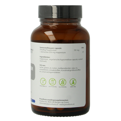 Proviform Magnesium ultra 250mg 30 Vegetarische capsules