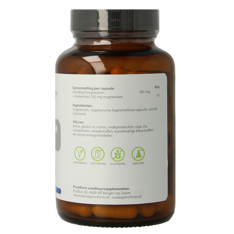 Proviform Magnesium ultra 250mg 90 Vegetarische capsules