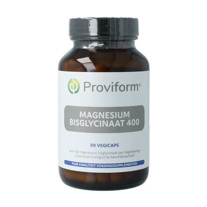 Proviform Magnesium bisglycinaat 400 90.00 Vegetarische capsules