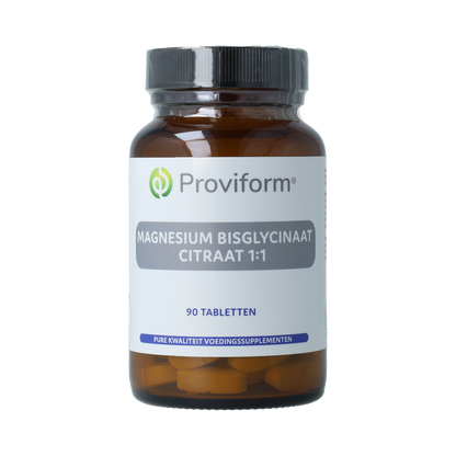 Proviform Magnesium bisglycinaat citraat 1:1 90.00 Tabletten