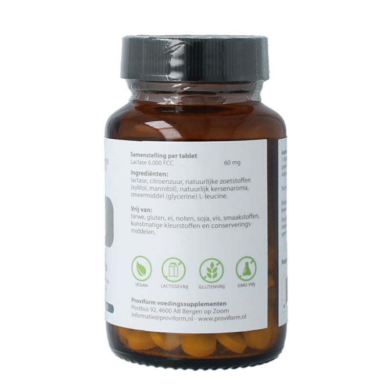 Proviform Lactase 6.000 FCC 100 Kauwtabletten