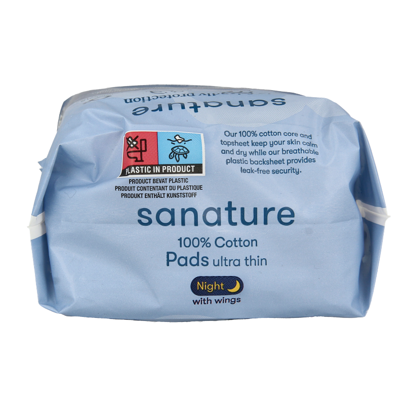 Sanature Maandverband ultra night 10 Stuks