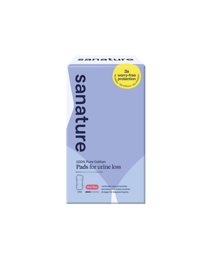 Sanature Pro vivo incontienentieverband katoen mini plus 14.00 Stuks