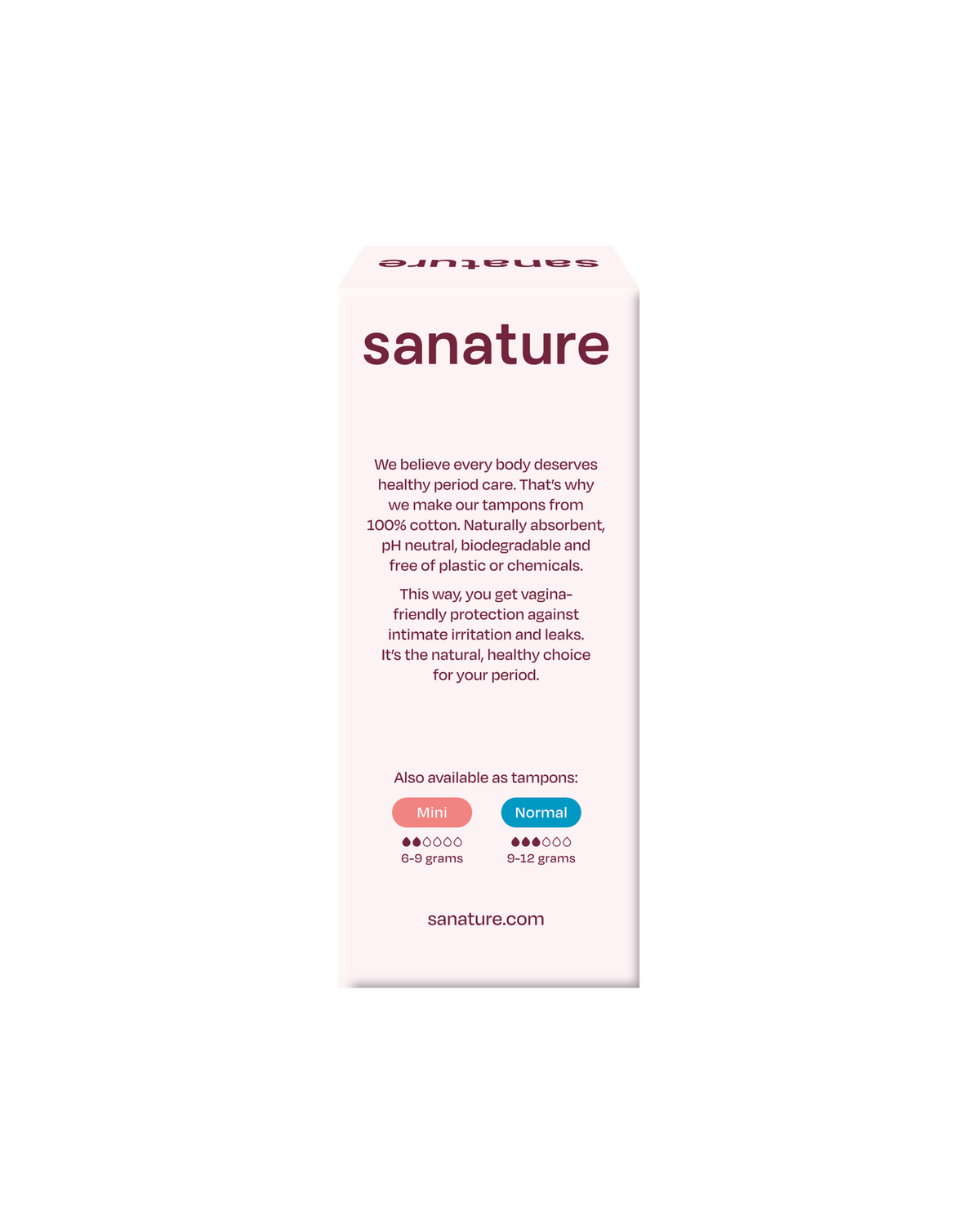 Sanature Tampons super 16.00 Stuks