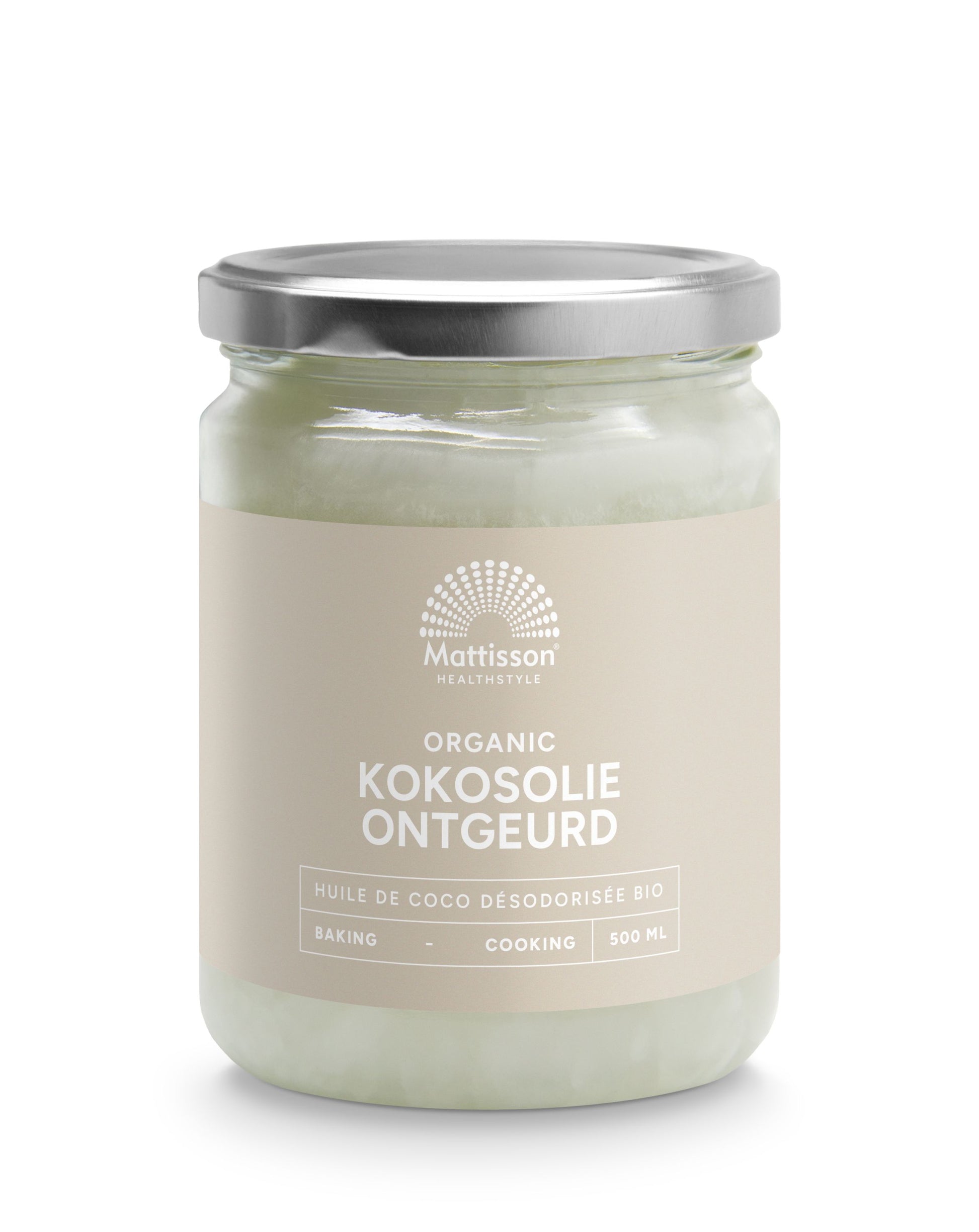 Mattisson Kokosolie geurloos bio 500 Milliliter