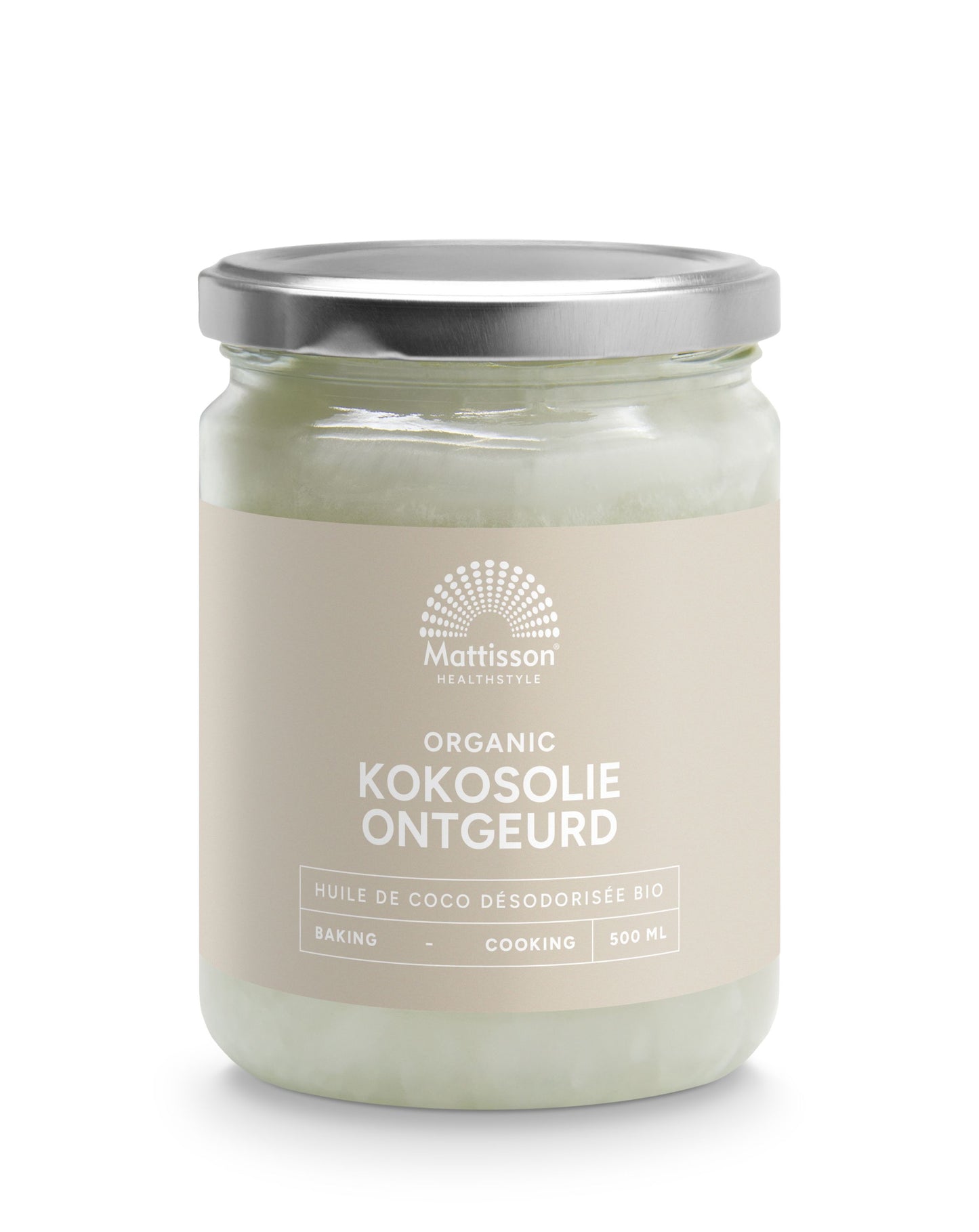 Mattisson Kokosolie geurloos bio 500.00 Milliliter