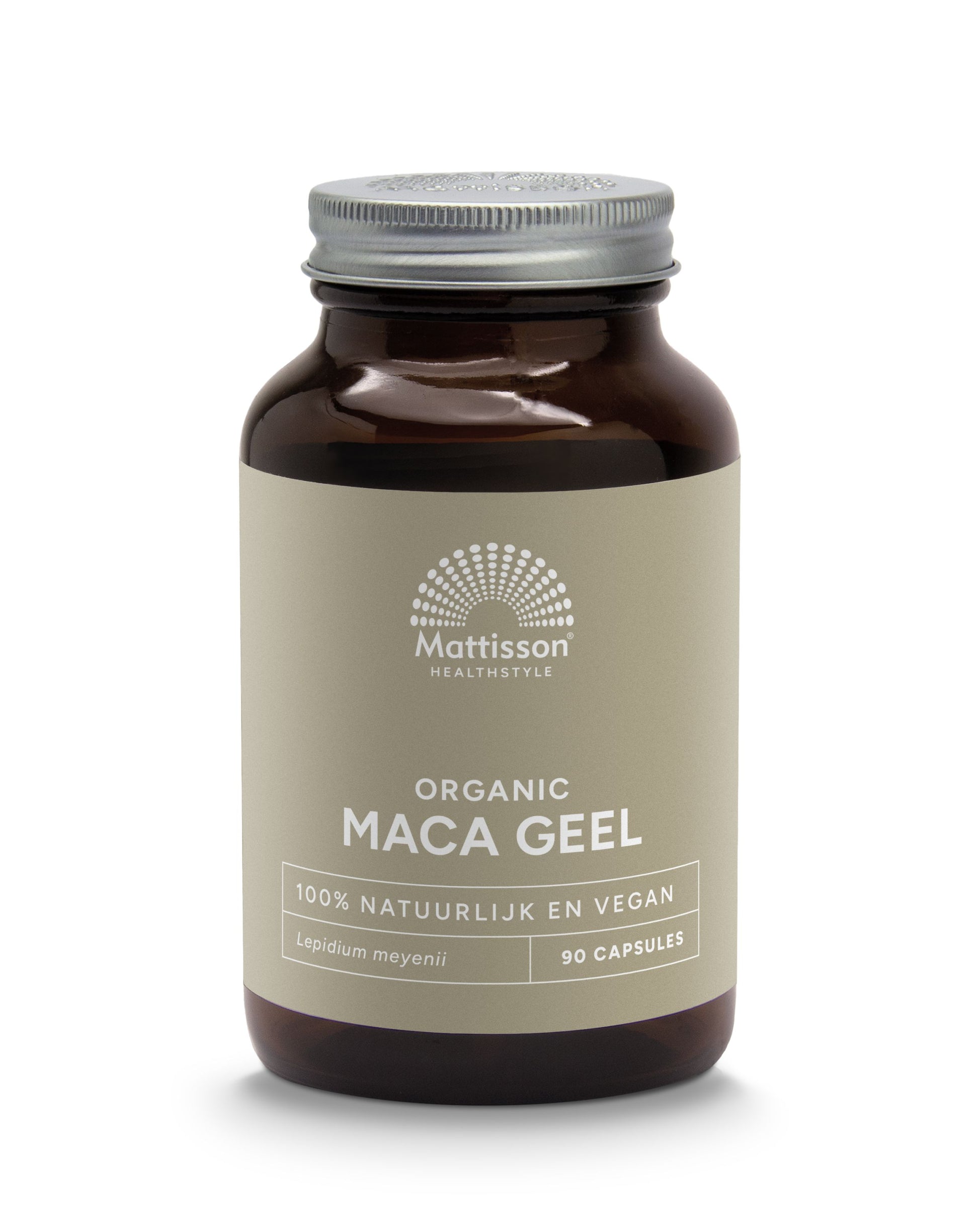 Mattisson Organic maca geel bio 90 Vegetarische capsules