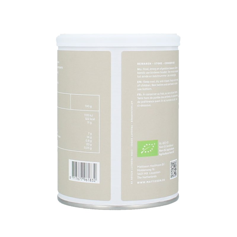 Mattisson Cacao poeder bio 100 Gram