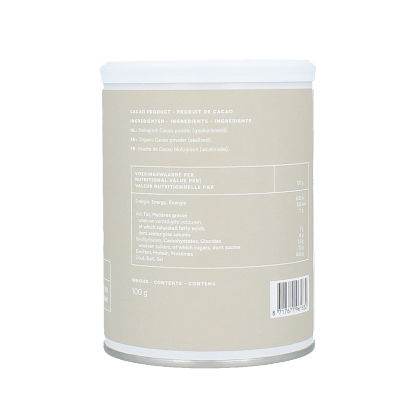 Mattisson Cacao poeder bio 100 Gram
