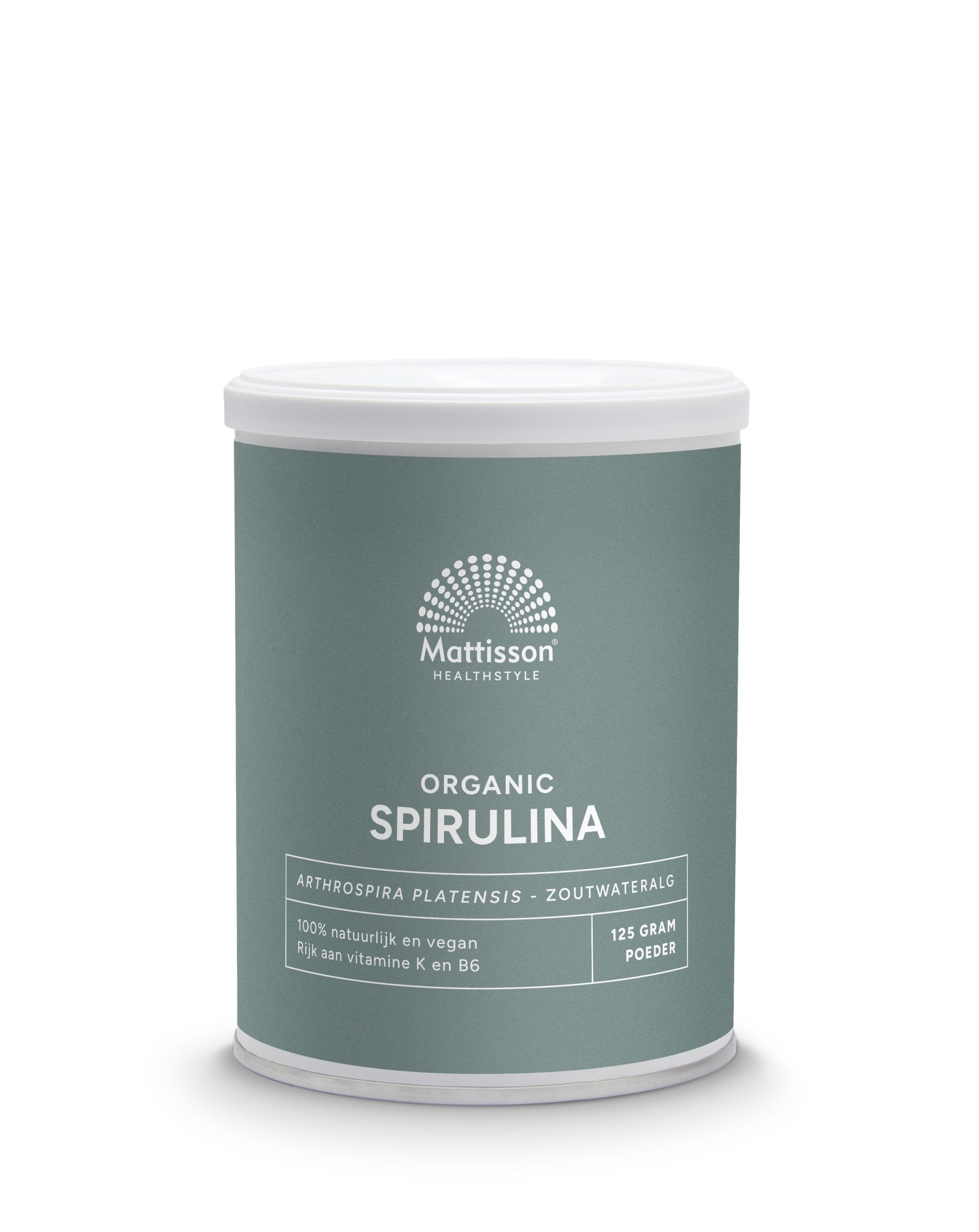 Mattisson Spirulina poeder bio 125.00 Gram
