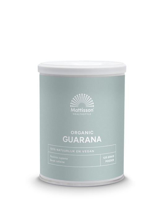Mattisson Guarana poeder bio 125.00 Gram