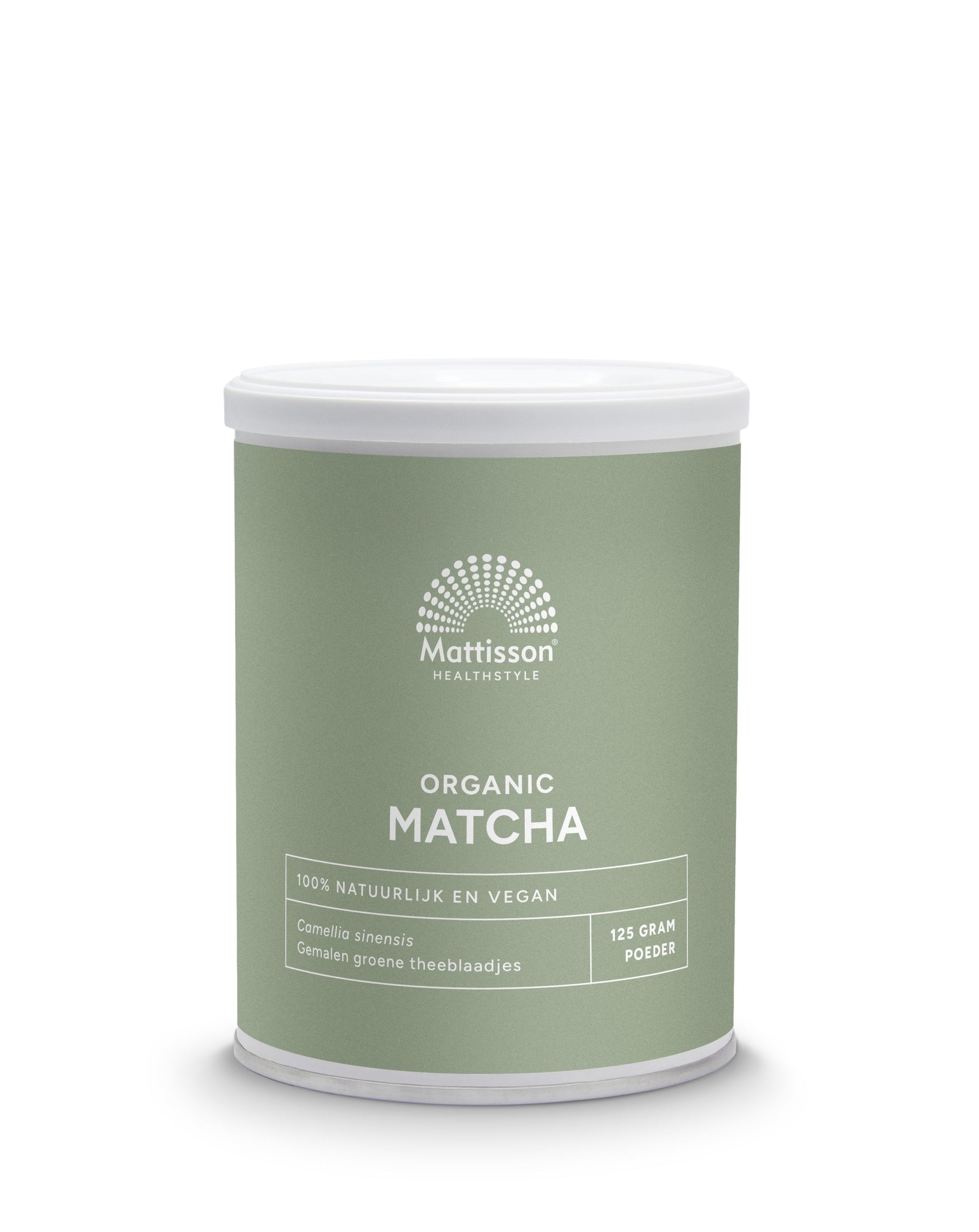 Mattisson Matcha poeder  bio 125.00 Gram
