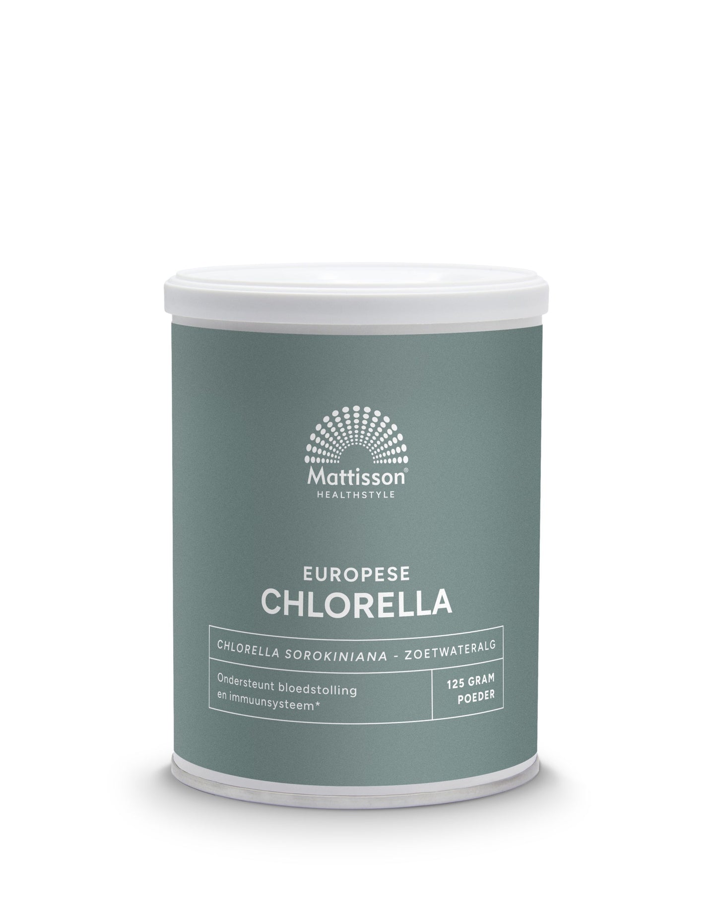 Mattisson Chlorella poeder Europees 125.00 Gram