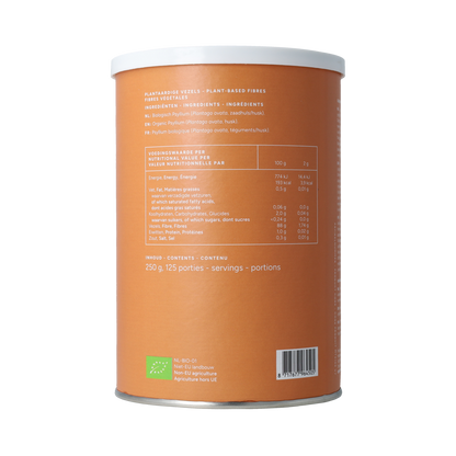 Mattisson Psyllium vezels bio 250.00 Gram
