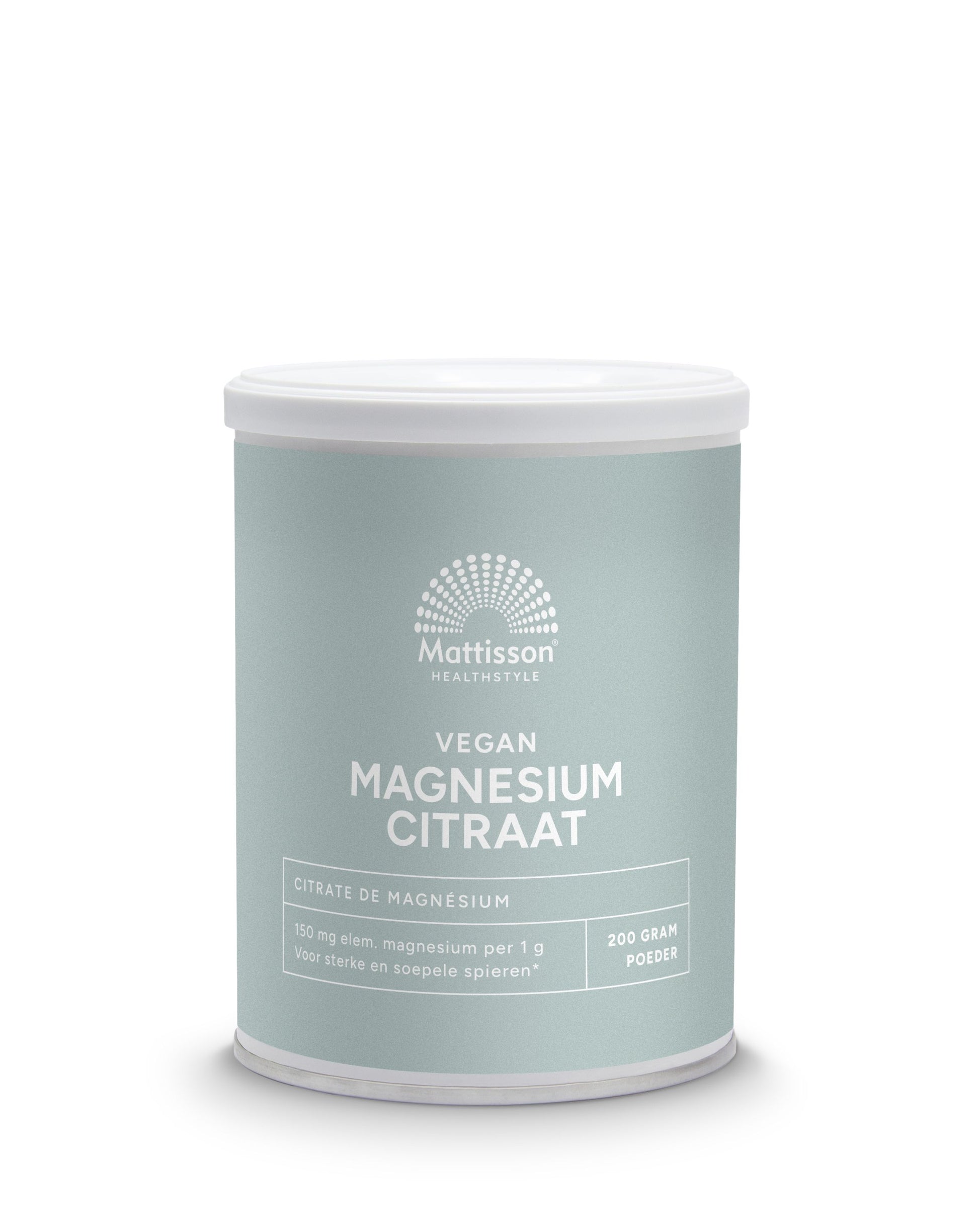 Mattisson Magnesium citraat poeder 200 Gram
